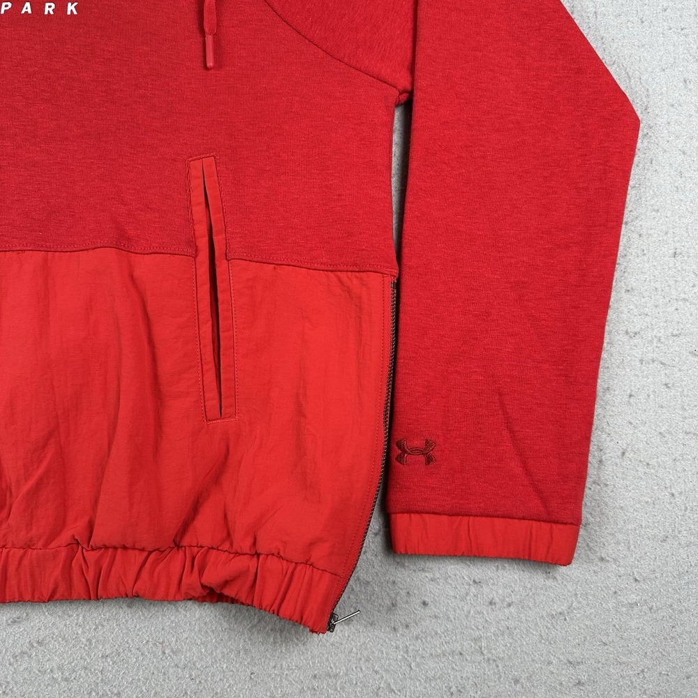 Under Armour Maryland Terrapins Hoodie Women's Medium Red Pullover College Park - Picture 2 of 16